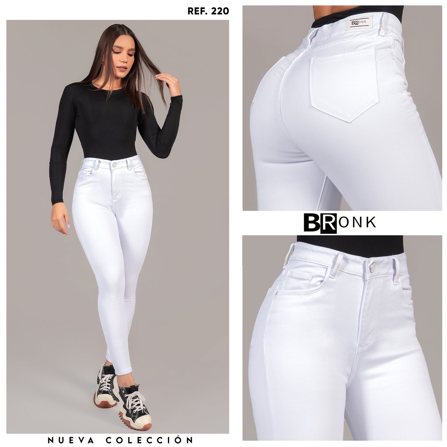 JEANS DAMA SKINNY REF-220