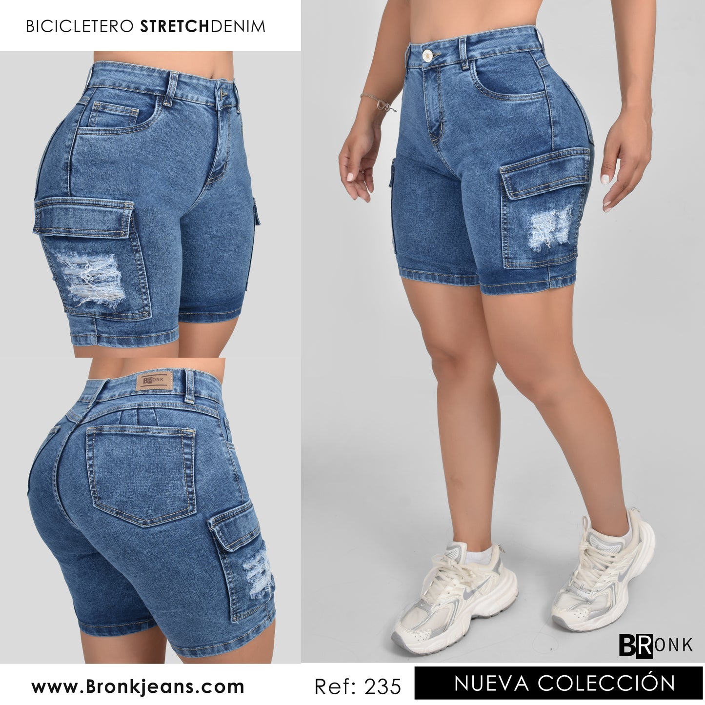 BICICLETERO MUJER STRETCH REF. 235