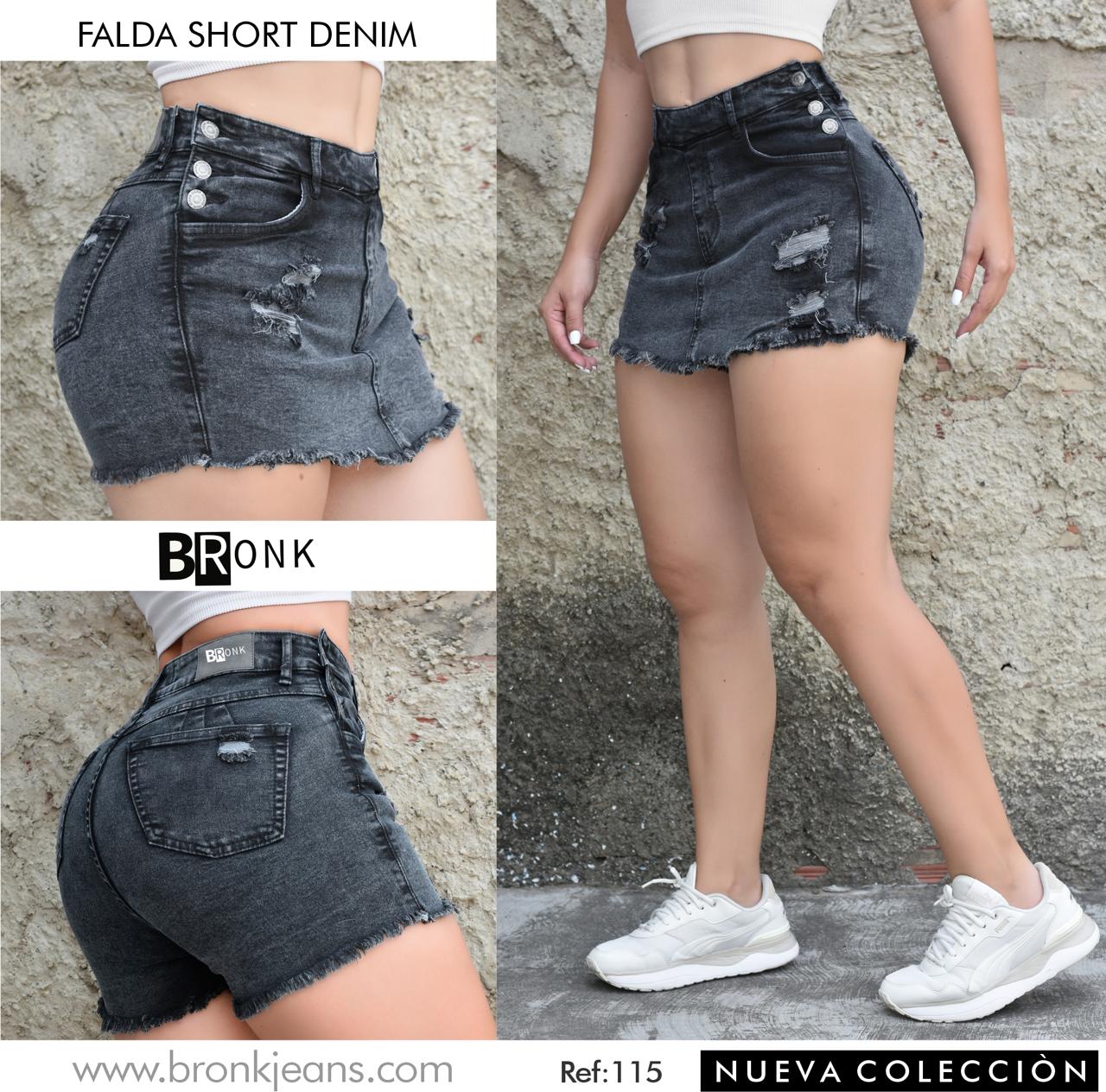 FALDA SHORT MUJER STRECH REF. 115