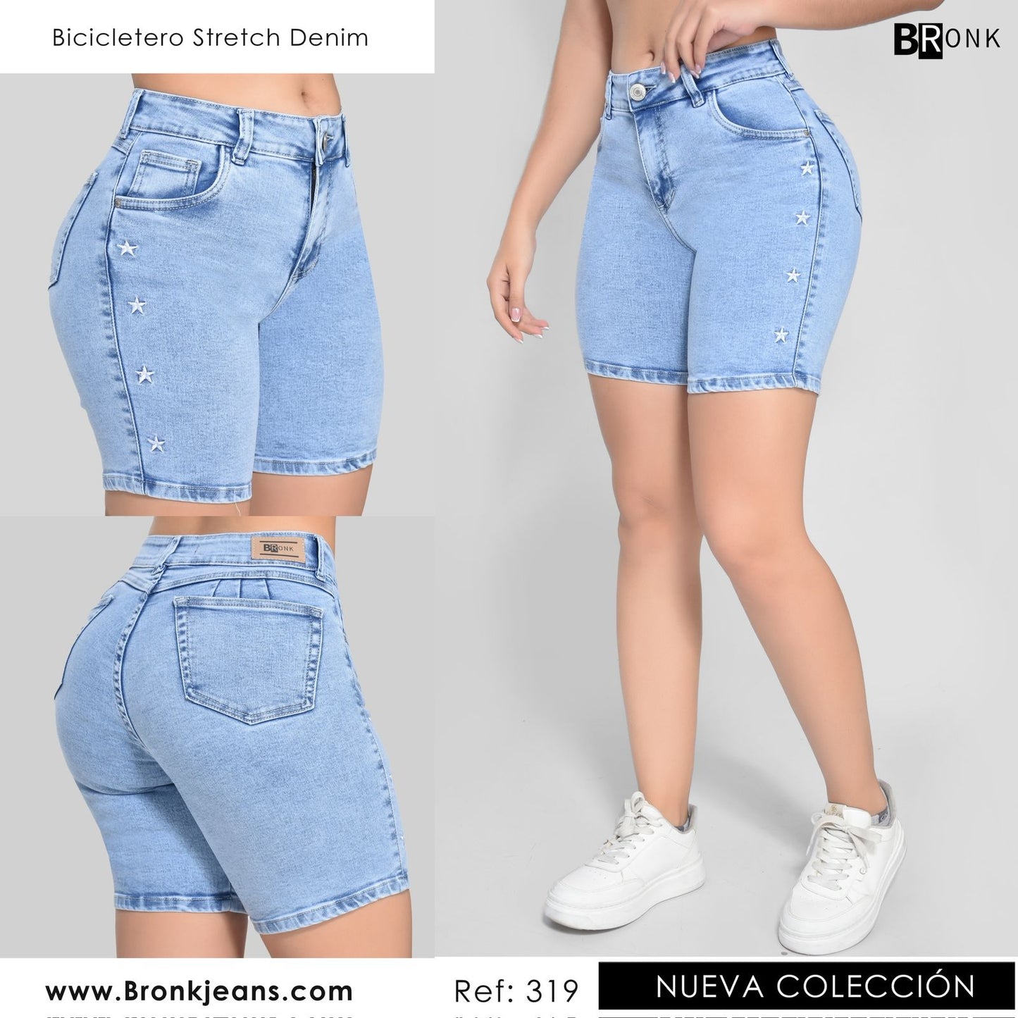 BICICLETERO MUJER STRETCH REF. 319
