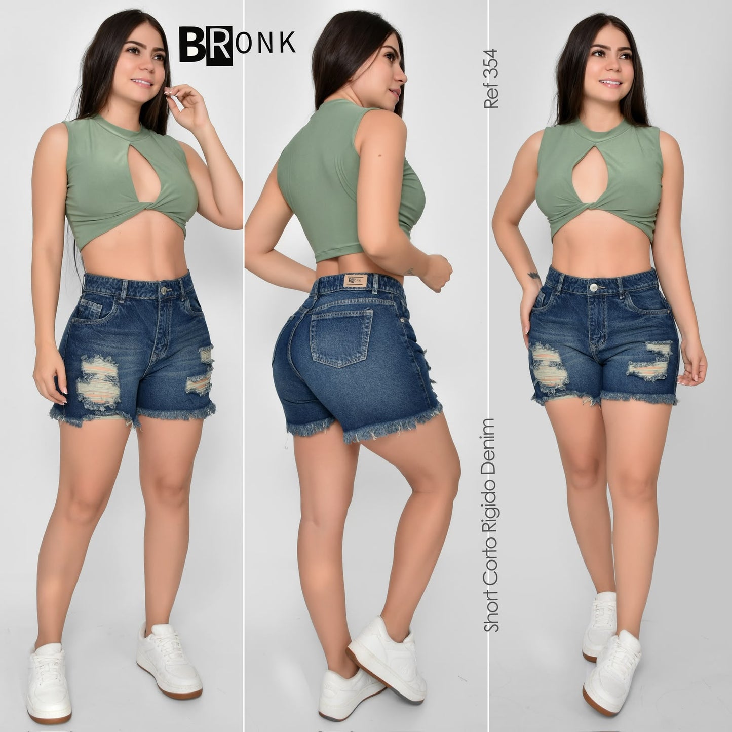 SHORT MUJER RIGIDO REF 354