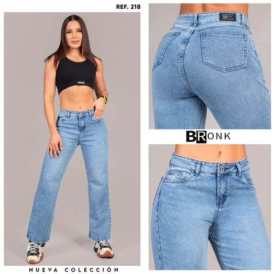 JEANS DAMA RIGIDO REF-218