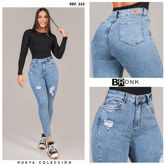 JEANS DAMA SKINNY REF-222