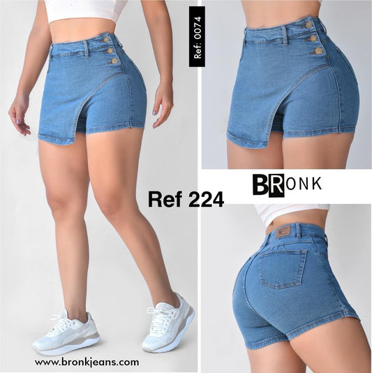 FALDA SHORT MUJER STRECH REF. 224
