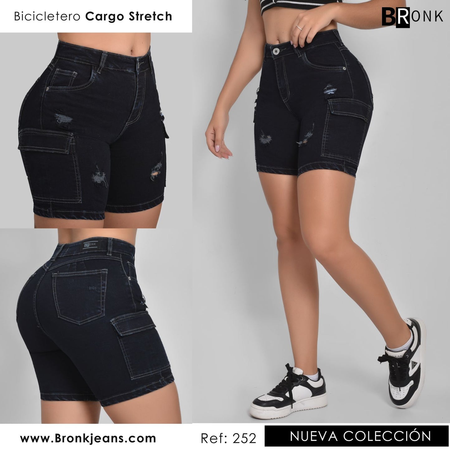 BICICLETERO MUJER STRETCH REF. 252