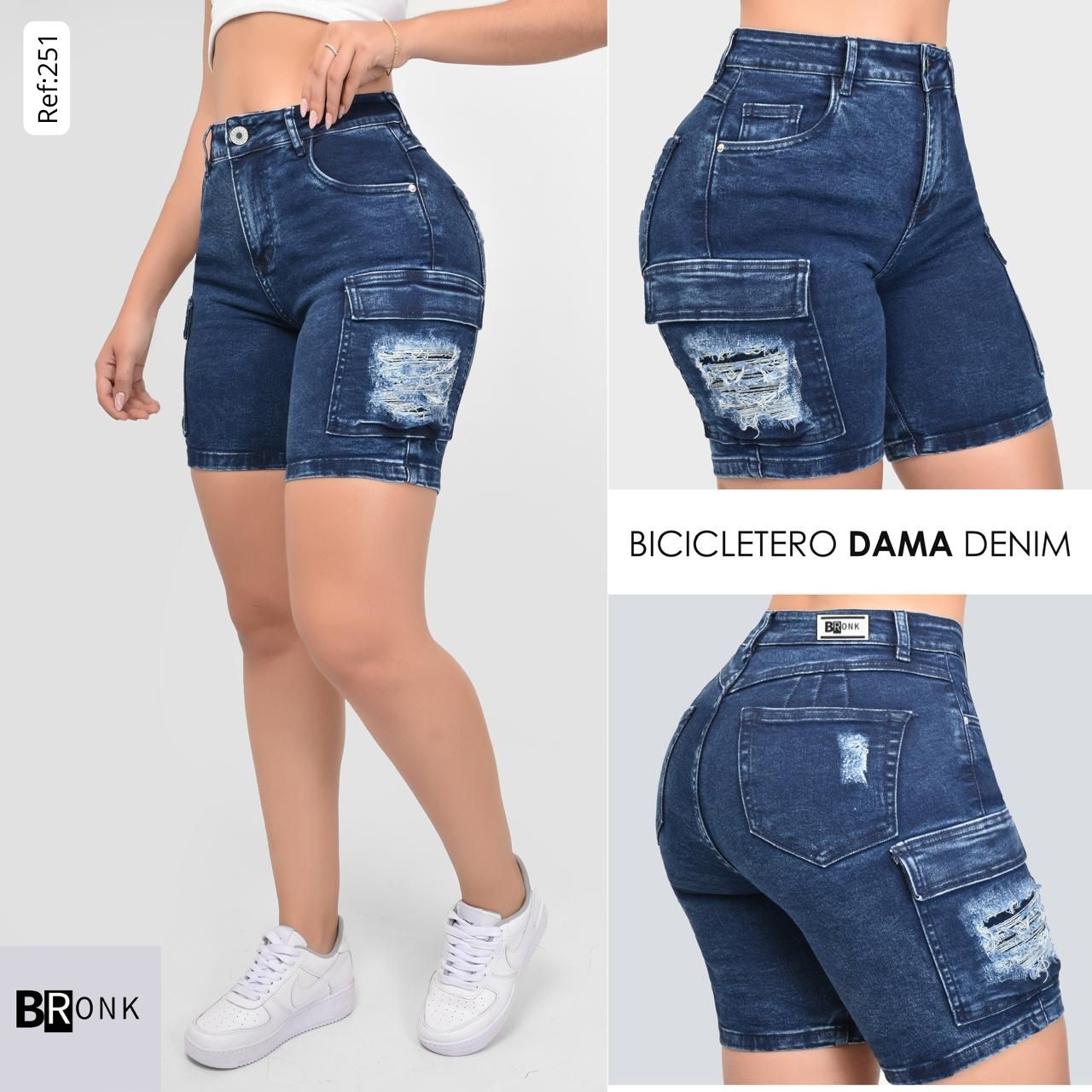 BICICLETERO MUJER STRETCH REF. 309