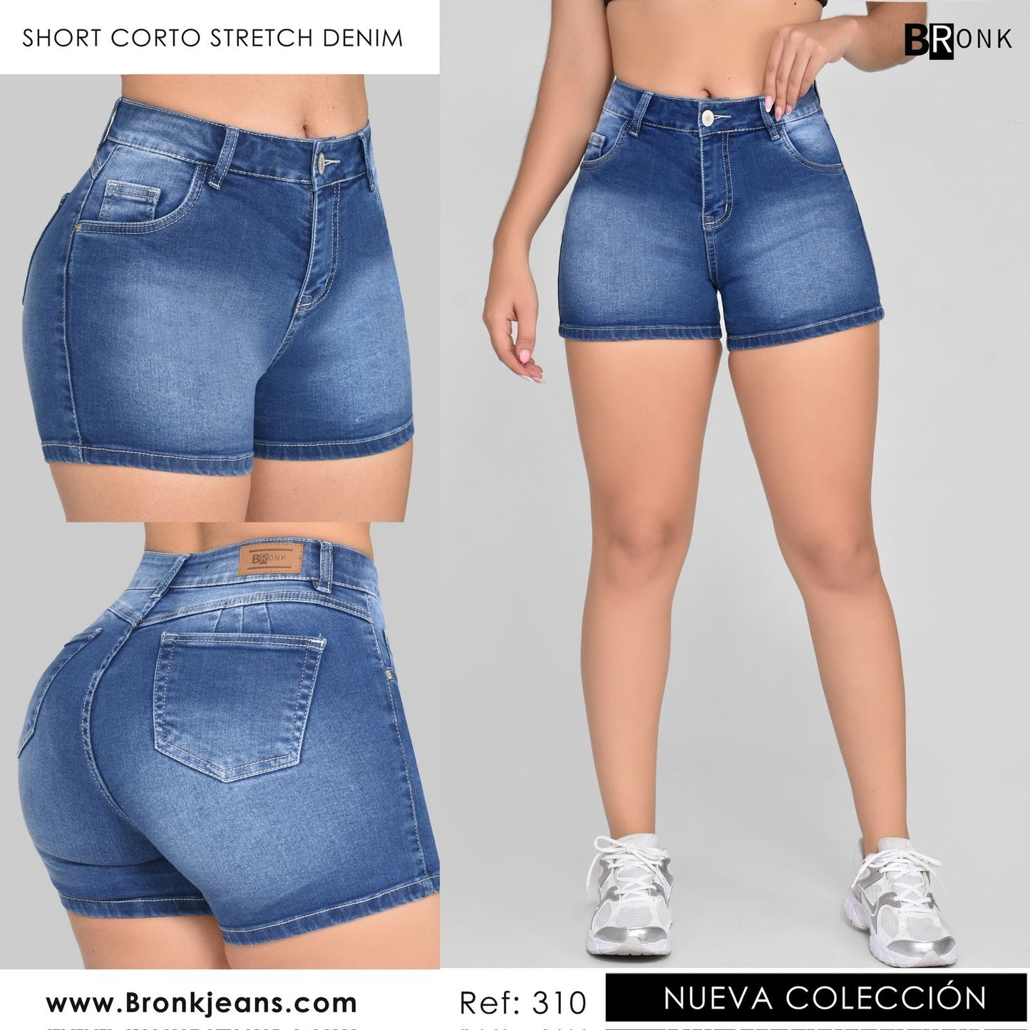 SHORT MUJER STRECH  REF. 310