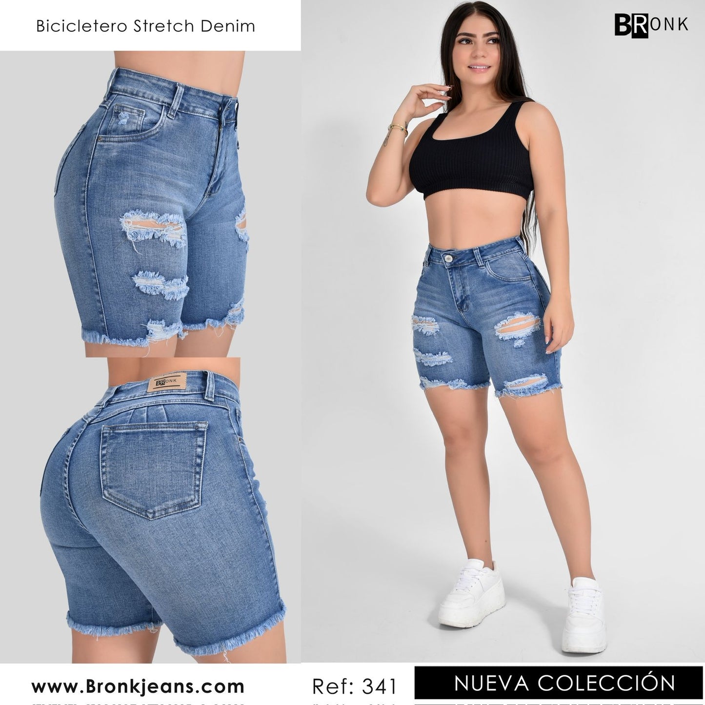 BICICLETERO MUJER STRETCH REF. 341