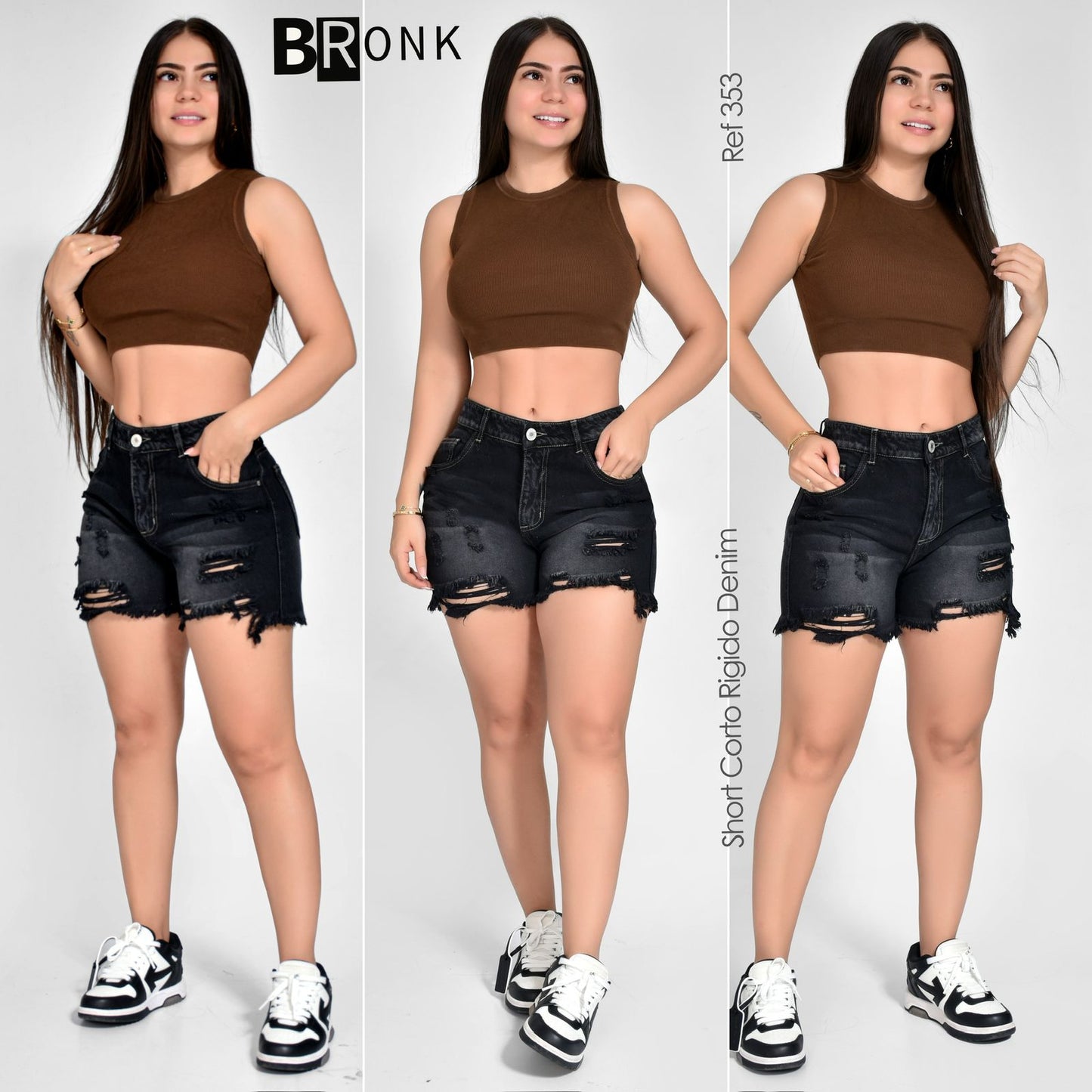 SHORT MUJER RIGIDO   REF 353